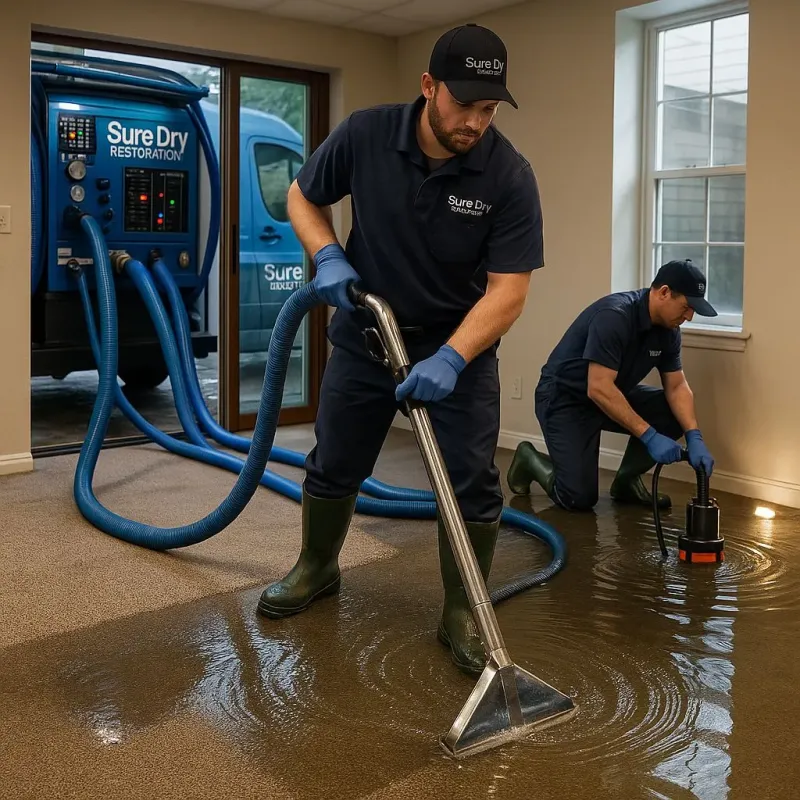 Water Extraction and Removal process in West Little River, FL